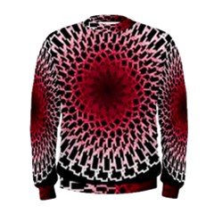 Gradient Spirograph Men s Sweatshirt