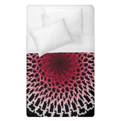 Gradient Spirograph Duvet Cover (single Size) by JayneandApollo