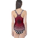 Gradient Spirograph One Piece Swimsuit View2