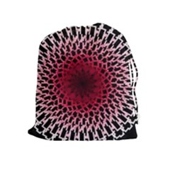 Gradient Spirograph Drawstring Pouch (xl)