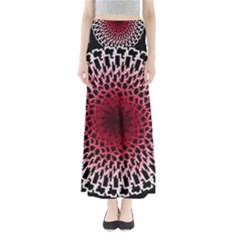 Gradient Spirograph Full Length Maxi Skirt by JayneandApollo