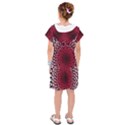 Gradient Spirograph Kids  Drop Waist Dress View2