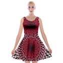 Gradient Spirograph Velvet Skater Dress View1