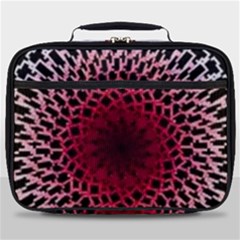 Gradient Spirograph Full Print Lunch Bag