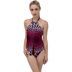 Gradient Spirograph Go With The Flow One Piece Swimsuit