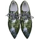 Away From the City Cutout Painted Women s Pointed Oxford Shoes View1