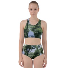 Away From The City Cutout Painted Racer Back Bikini Set by SeeChicago