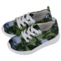 Away From the City Cutout Painted Kids  Lightweight Sports Shoes View2