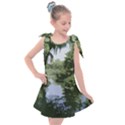 Away From the City Cutout Painted Kids  Tie Up Tunic Dress View1