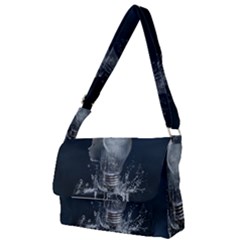 Awesome Light Bulb Full Print Messenger Bag (s) by FantasyWorld7