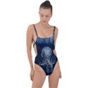 Awesome Light Bulb Tie Strap One Piece Swimsuit View1