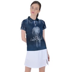 Awesome Light Bulb Women s Polo Tee