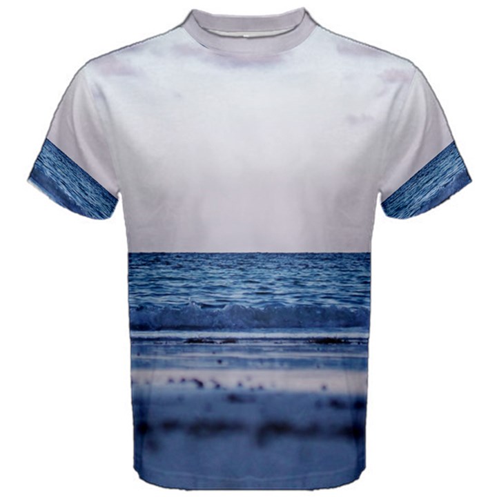 Pink Ocean Hues Men s Cotton Tee