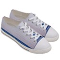 Pink Ocean Hues Women s Low Top Canvas Sneakers View3