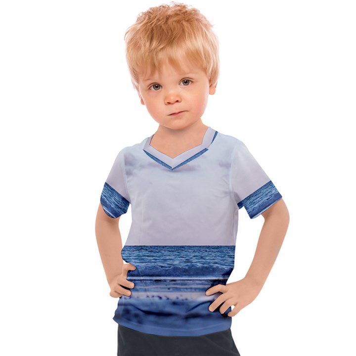 Pink Ocean Hues Kids  Sports Tee