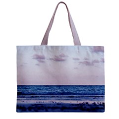 Pink Ocean Hues Zipper Mini Tote Bag by TheLazyPineapple