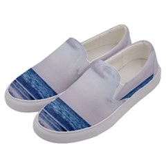 Pink Ocean Hues Men s Canvas Slip Ons by TheLazyPineapple