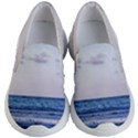 Pink Ocean Hues Kids Lightweight Slip Ons View1