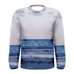 Pink Ocean Hues Men s Long Sleeve Tee