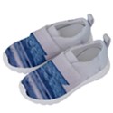 Pink Ocean Hues Kids  Velcro No Lace Shoes View2