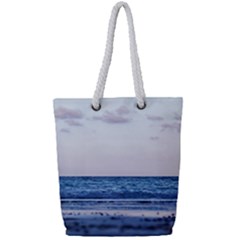 Pink Ocean Hues Full Print Rope Handle Tote (small) by TheLazyPineapple