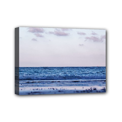 Pink Ocean Hues Mini Canvas 7  X 5  (stretched) by TheLazyPineapple