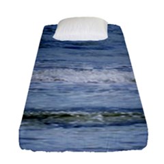 Typical Ocean Day Fitted Sheet (single Size) by TheLazyPineapple