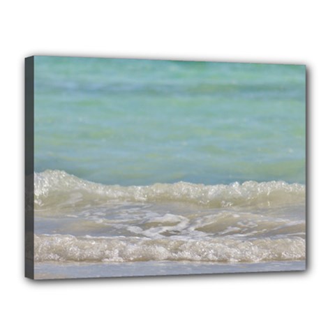 Minty Ocean Canvas 16  X 12  (stretched) by TheLazyPineapple