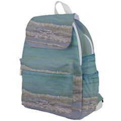 Minty Ocean Top Flap Backpack by TheLazyPineapple