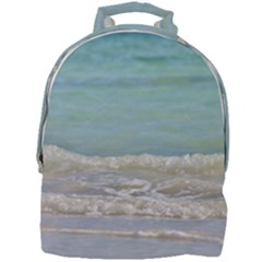 Minty Ocean Mini Full Print Backpack by TheLazyPineapple