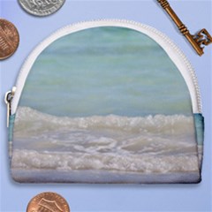 Minty Ocean Horseshoe Style Canvas Pouch by TheLazyPineapple