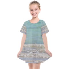 Minty Ocean Kids  Smock Dress by TheLazyPineapple