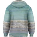 Minty Ocean Kids  Zipper Hoodie Without Drawstring View2