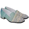 Minty Ocean Women s Classic Loafer Heels View3