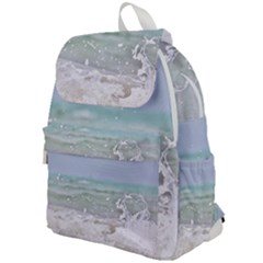 Ocean Heart Top Flap Backpack by TheLazyPineapple