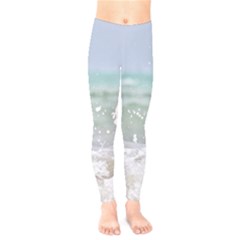 Ocean Heart Kids  Leggings by TheLazyPineapple