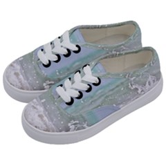 Ocean Heart Kids  Classic Low Top Sneakers