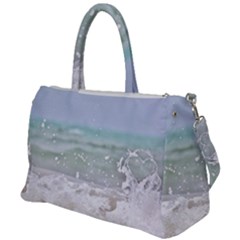 Ocean Heart Duffel Travel Bag by TheLazyPineapple