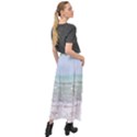 Ocean Heart Velour Split Maxi Skirt View2