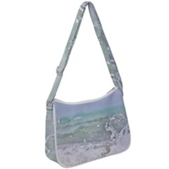 Ocean Heart Zip Up Shoulder Bag by TheLazyPineapple