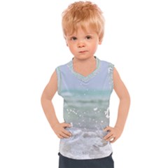 Ocean Heart Kids  Sport Tank Top