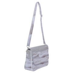 Ocean Seafoam Shoulder Bag With Back Zipper by TheLazyPineapple