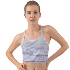 Ocean Seafoam Mini Tank Bikini Top