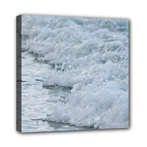 Ocean Waves Mini Canvas 8  X 8  (stretched) by TheLazyPineapple