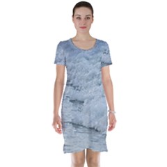 Ocean Waves Short Sleeve Nightdress