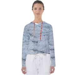 Ocean Waves Women s Slouchy Sweat