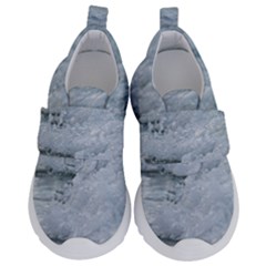 Ocean Waves Kids  Velcro No Lace Shoes by TheLazyPineapple