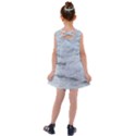 Ocean Waves Kids  Cross Back Dress View2