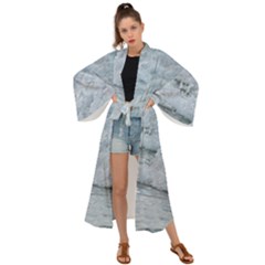 Ocean Waves Maxi Kimono