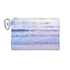 Pink Ocean Dreams Canvas Cosmetic Bag (medium) by TheLazyPineapple